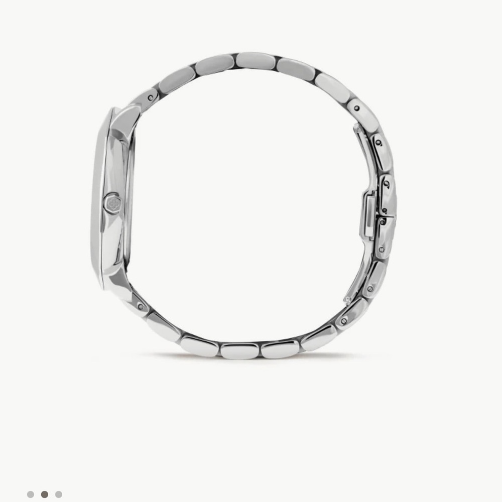 Kendra Scott Dira Watch Two Tone Ivory MOP - Picture 6 of 8